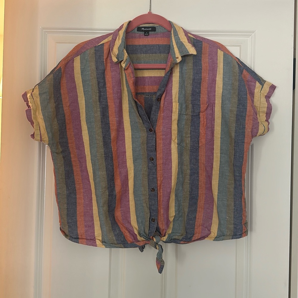 Madewell stripe button down